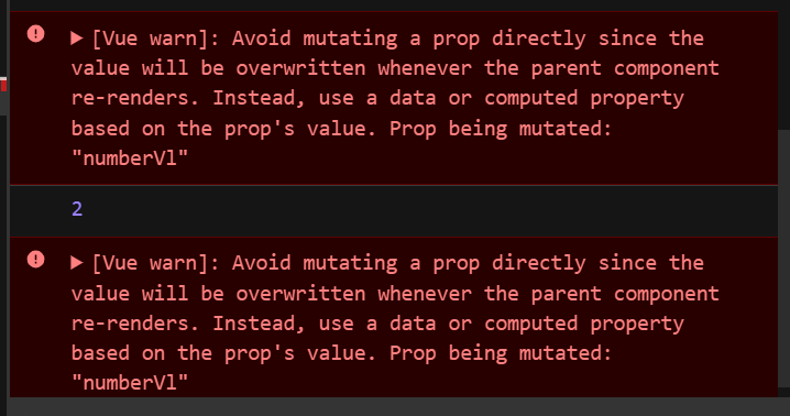 How to Resolve? "Avoid mutating a prop directly" warning